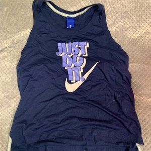Nike racer back tank